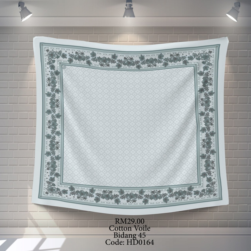Tudung Bawal (Square Hijab) in HD0164