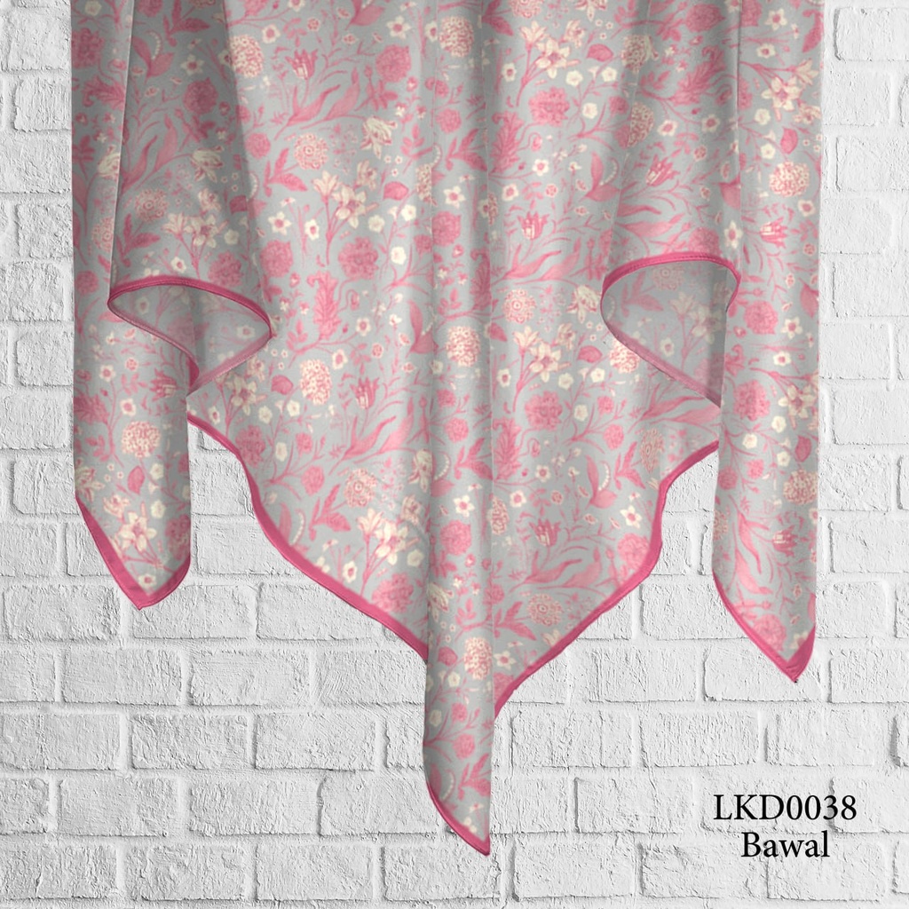 Tudung Bawal (Square Hijab) in LKD0038