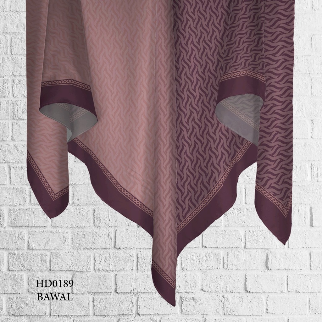Tudung Bawal (Square Hijab) in HD0189
