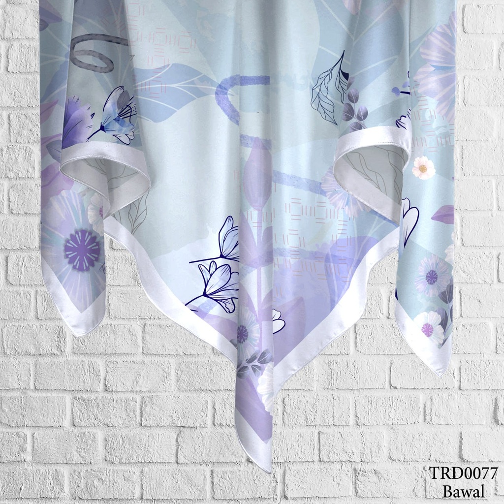 Tudung Bawal (Square Hijab) in TRD0077